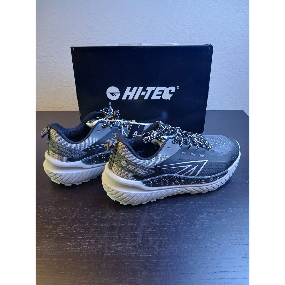 Hi-Tec Women Trail Running Shoes Black Grey Omphalodes CH80450W-BVL Size 9 NEW